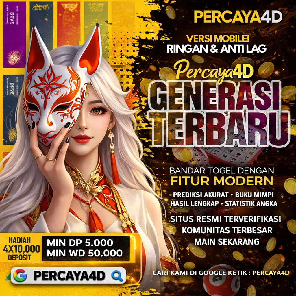 PERCAYA4D 🎗 Link Login Tercepat Situs Toto Slot Gacor 5k & Bandar Togel Online Resmi Hari Ini.